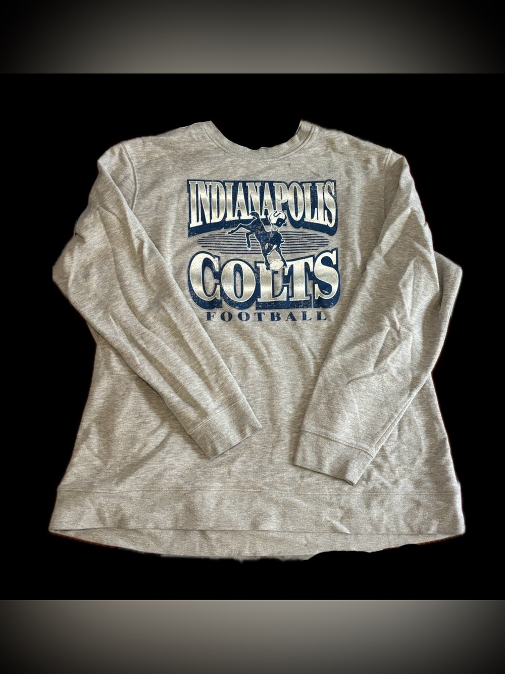 Fanatics Men’s Size:3XL Crewneck Sweatshirt with Blue Indianapolis Colts